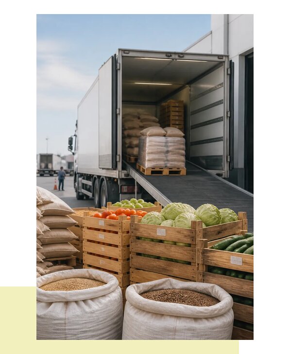 Оптовая доставка зерновых, овощей и фруктов в Тейково